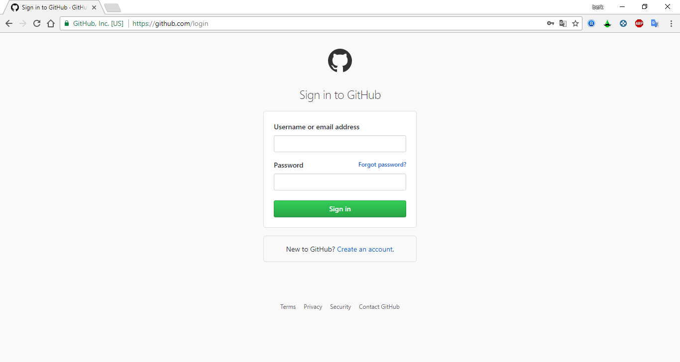 Github Proje Yükleme ekran görüntüsü 2